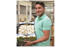  Christopher Ranch executive vice president Ken Christopher said May 21 that the company expects to harvest about 100 million pounds of garlic this year.