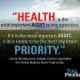 Take steps to balance physical and mental wellness, which is vital to staying healthy and less accident-prone.