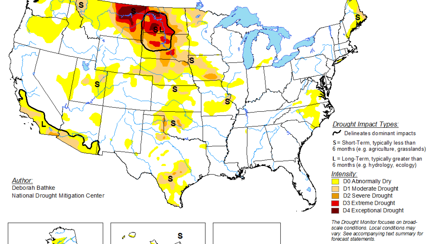 Drought Spreads and Intensifies Across U.S. Northern Plains - AgWeb