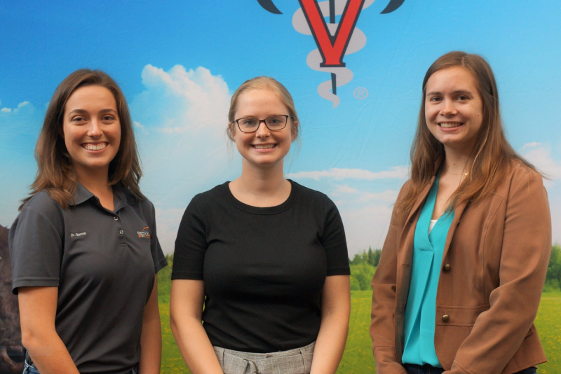 Student winners at AABP 2021