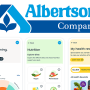 phone apps and albertsons logo