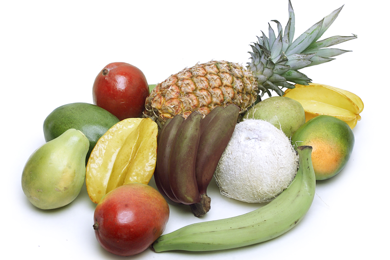tropicals, specialty produce