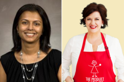  Shreela Sharma (left) and Lori Taylor