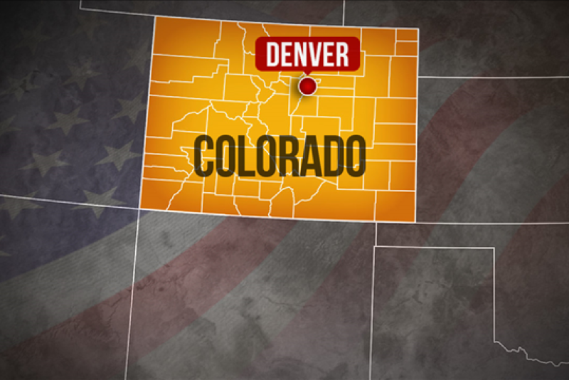 Colorado State map