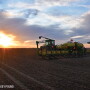 planter - planting - corn - sunset - Lindsey Pound
