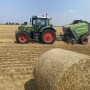 The Germany-based Fendt engineering team is prototyping a fully autonomous tractor and round baler setup. 