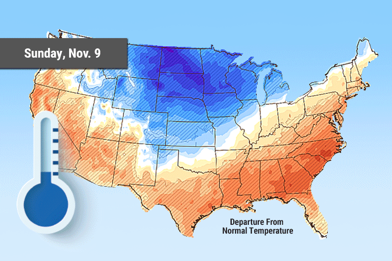 Arctic Blast to Bring Single-Digit Temps to Northern Plains ...