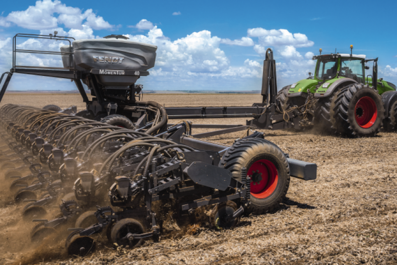 The new Fendt Momentum planter is undergoing field testing this summer in North America.