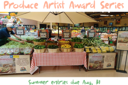 The summer season of the Produce Artist Award Series is now accepting entries.