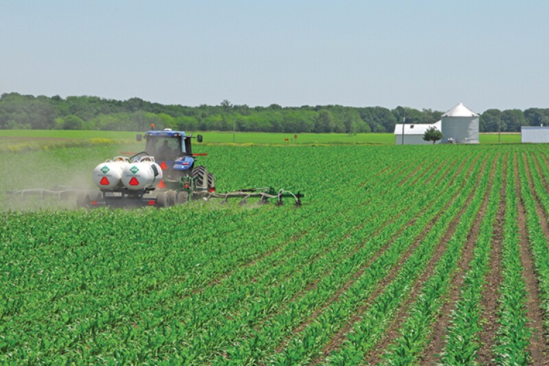 Ken Ferrie said as the calendar races toward May, with more rain in the forecast, planting shouldn't wait on fertilizer. 