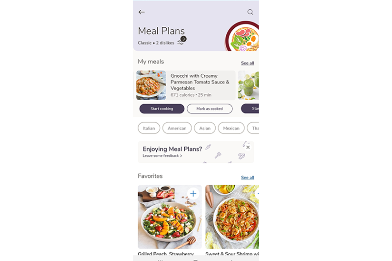 albertsons meal plan tool
