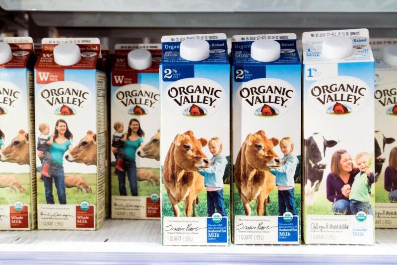 Organic Valley and Maple Hill spearheaded a certification program with a seal appearing on products in grocery stores in 2019 .