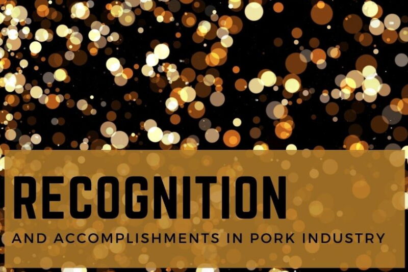 Recognition and Awards in Pork Industry