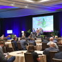 The closing general session began with the Competing Retail Models panel moderated by Margy Eckelkamp, editor of AgPro, and featured panelists Alexander Reichert, co-founder and CEO of AgVend; Dave Thomas, executive vice president of Helena Agri-Enterprises LLC; and John Demerly, CEO of CommoditAg.
