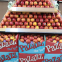 retail display of Pazzazz apples