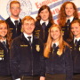 New Jersey FFA officers for the 2019-2020 year.