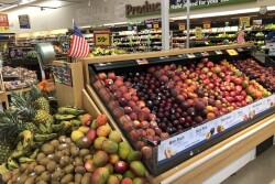 mangoes, stone fruit, peaches, plums