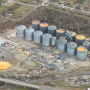 Mayfield Grain Company hit by December tornado,  Photo Courtesy of James Hunt on Facebook. 