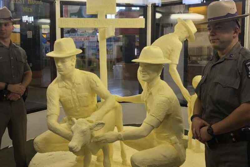 2017 NY State Fair Butter Sculpture