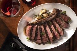 Certified Angus Beef prime rib.