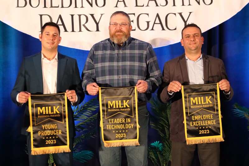 Milk Business Conference award winners