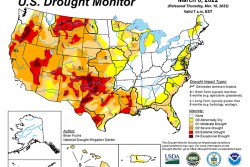 U.S. Dought Monitor 3-10-2022