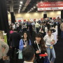 conference networking trade show crowd show floor