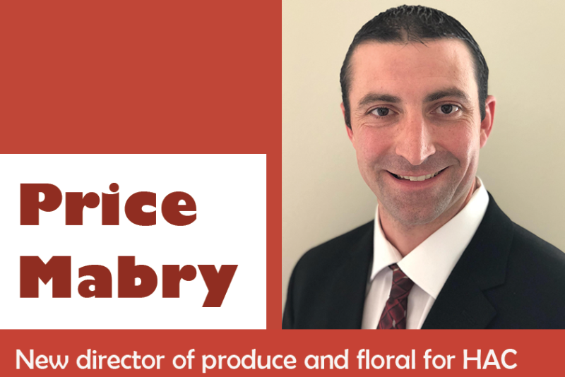 Price Mabry, after five years with AWG, is heading back home to Oklahoma, where his produce career began.