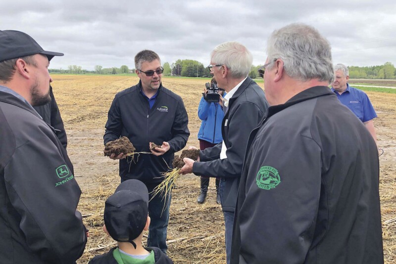 Certified Crop Adviser Nick Guilette views helping farmers adopt conservation practices to improve soil, water and air quality as a journey, with progress as the goal year-to-year.