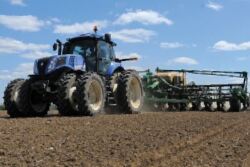 Tractor Planter Planting