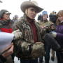 Lavoy Finicum talking to reporters.
