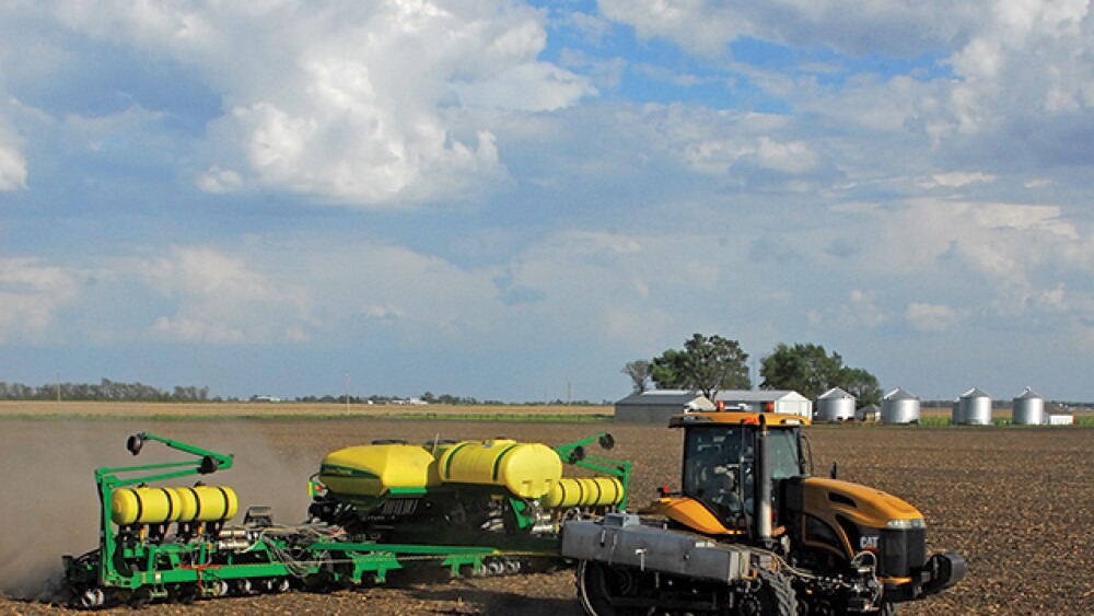 Corn planting