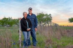 Cheryl and Mark Brown, La Grange, Texas.