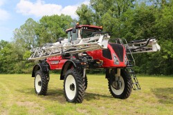 The HS1100 has a 1,120 gal. tank capacity and is powered by a 300 hp Cummins Tier 4 Final engine. Boom options include Pommier 100’, 120’ or 132’ aluminum. 