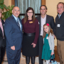 Susan McAleavey Sarlund (from left), EPC executive director; Vic Savanello, EPC president; Marianne Santo, EPC first vice president; Tommy Nunes, Kate Nunes and Doug Classen participated in the March 6 dinner.