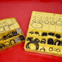 O-ring sets not only keep metric/flat-face and standard ORB O-rings organize, but provide size charts to help match damaged O-rings to their replacement.