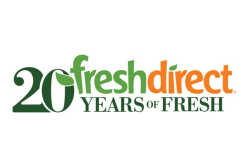 freshdirect logo 20th anniversary