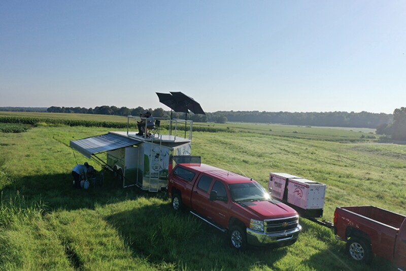 “If we cut 20 seconds on every fill, and we do 50 fill ups in a day— we save 25 minutes,” Cody Ray says. “That could be another 10 acres a day.” 