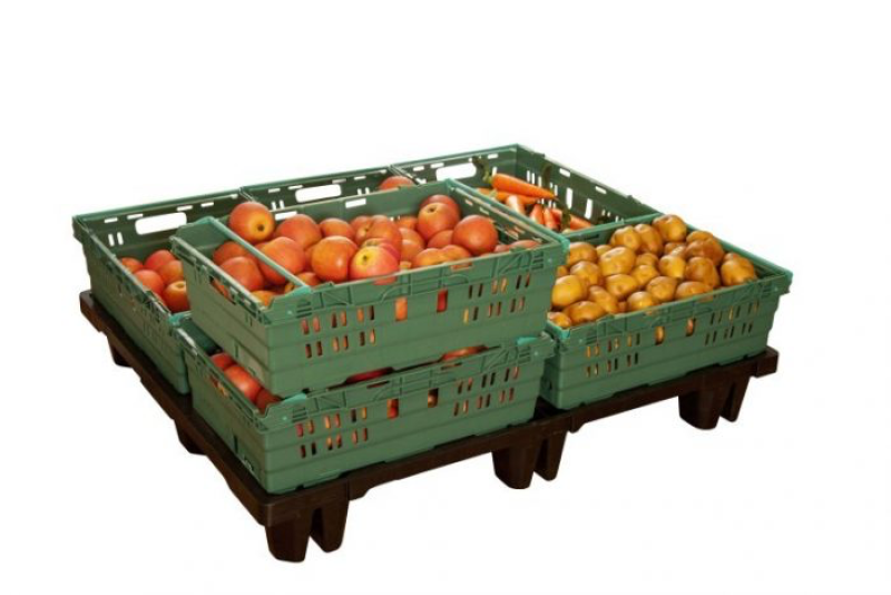 Polymer Logistics and The Kroger Co. won an Excellence in Reusable Packaging award for the Cleanpal pallet.