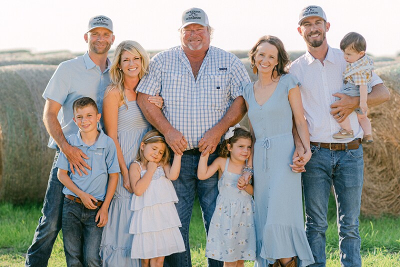 Florida dairy farm family