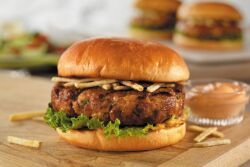 Cuban Style Pork Burger by Pork Checkoff