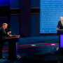 Donald Trump and Joe Biden debate.
