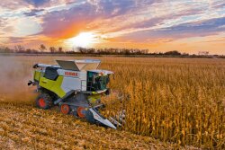 Greg Frenzel, CLAAS combine product manager, says the Class 7 combine market has been “long in need” of new innovation. 