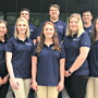 Front row: (from left) Erin Wagoner, Katyann Graham, Emily Johnson, Kara Schueler, Sami Buckert, Hannah Miller and Jessica Spurgin. Back row: (from left) Zach Rankin, Jason Graham, Dalton Whitten and Frederick Grohmann.