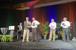 Kolby Watson of Simplot Grower Solutions in St. Anthony, Idaho has been named the AGCO Operator of the Year. He annually applies over 30,000 acres, has his CCA certification, and serves as local fire fighter. 