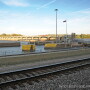 Railroad - Lock and dam on Mississippi River - Lindsey Pound