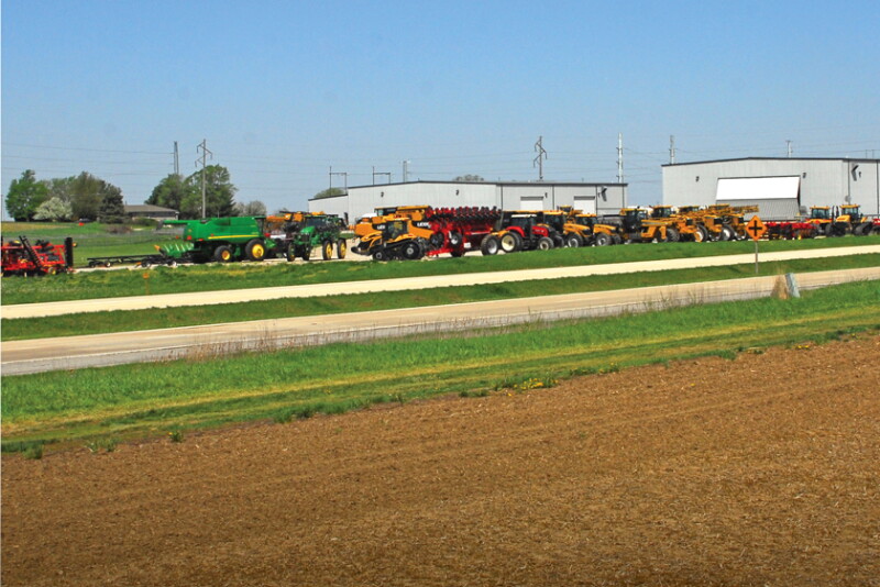 Equipment Dealership Lot