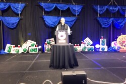 Bob Morrissey, executive director of the National Watermelon Association, presented the "state of the association" speech at the NWA convention in Orlando on Feb. 22.