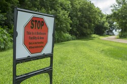 Biosecurity Sign