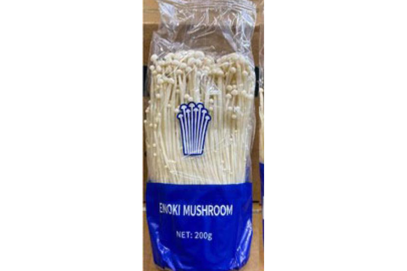 enoki mushrooms